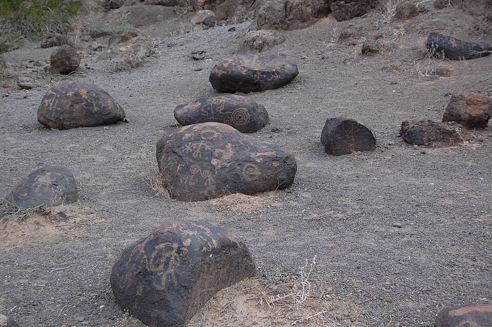 Photograph of Painted Rock Petroglyph Site