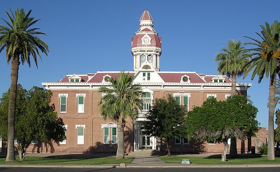 Photograph of Second Pinal County Courthouse