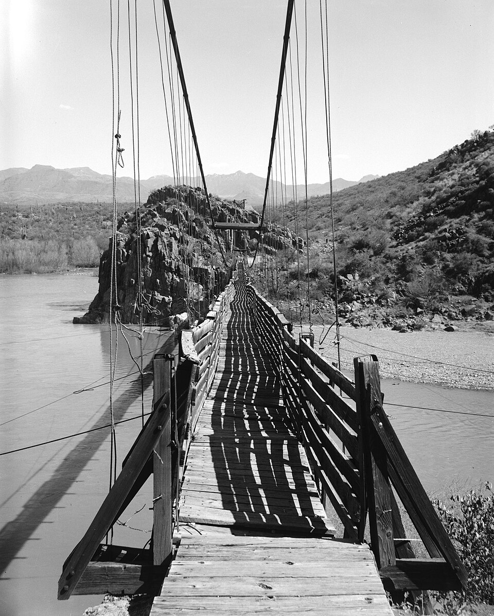 Photograph of Verde River Sheep Bridge