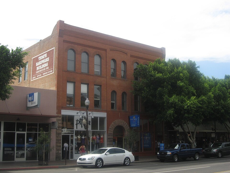 Photograph of Tempe Hardware Building