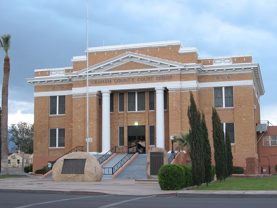 Photograph of Graham County Courthouse