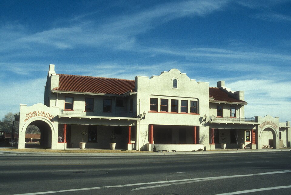 Photograph of Santa Fe, Prescott and Phoenix Railroad Depot