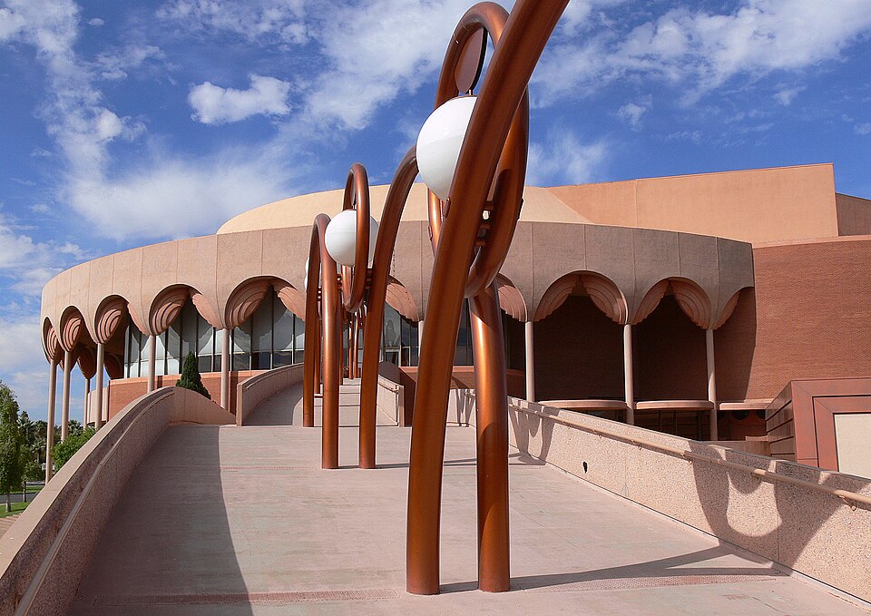 Photograph of Gammage Memorial Auditorium