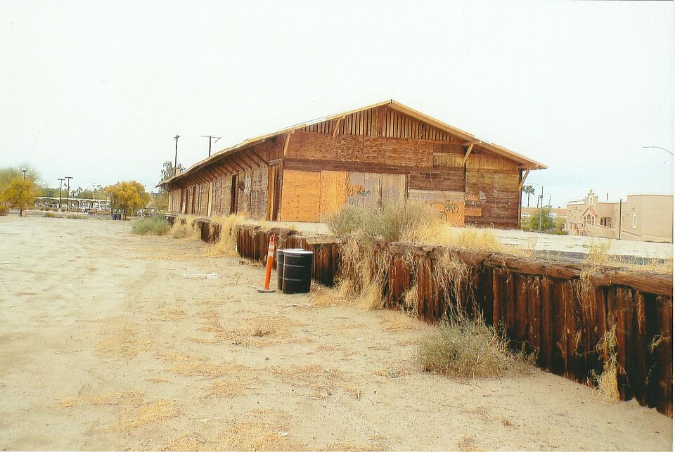Photograph of Southern Pacific Freight Depot