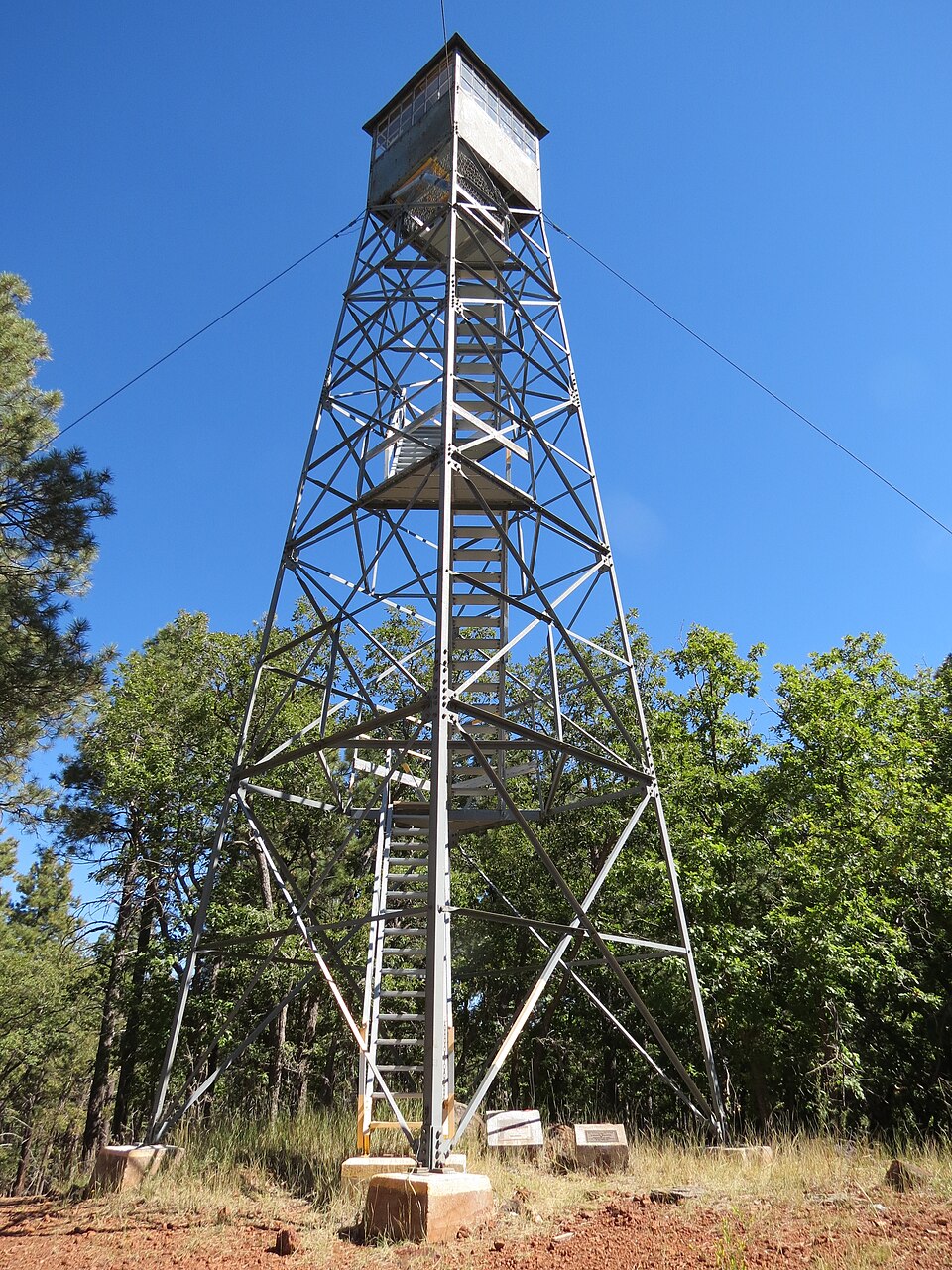 Photograph of Woody Mountain Lookout Tower