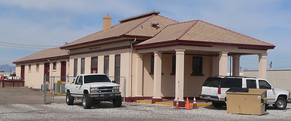 Photograph of Southern Pacific Railroad Depot