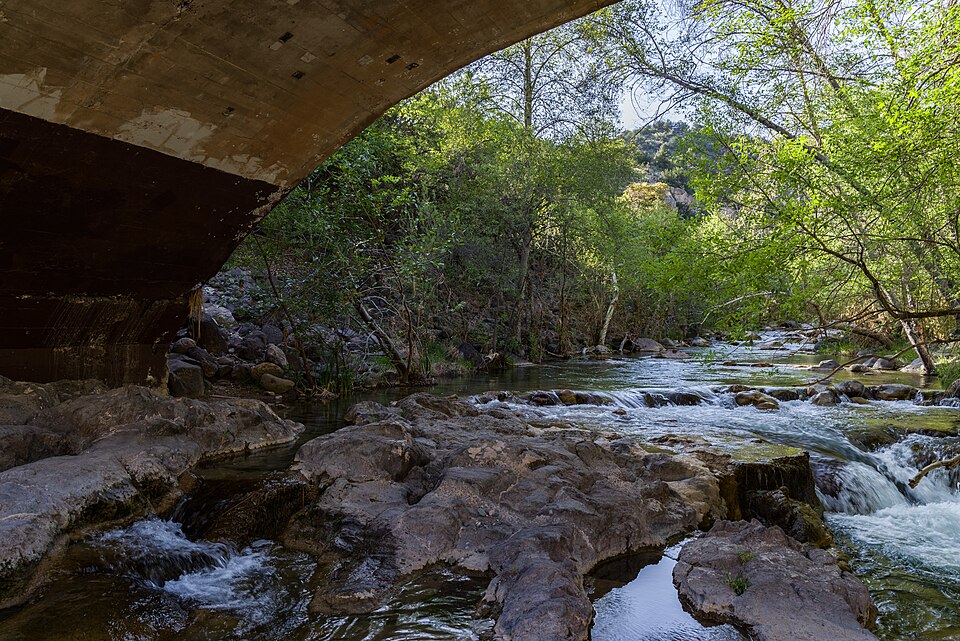 Photograph of Fossil Creek Bridge