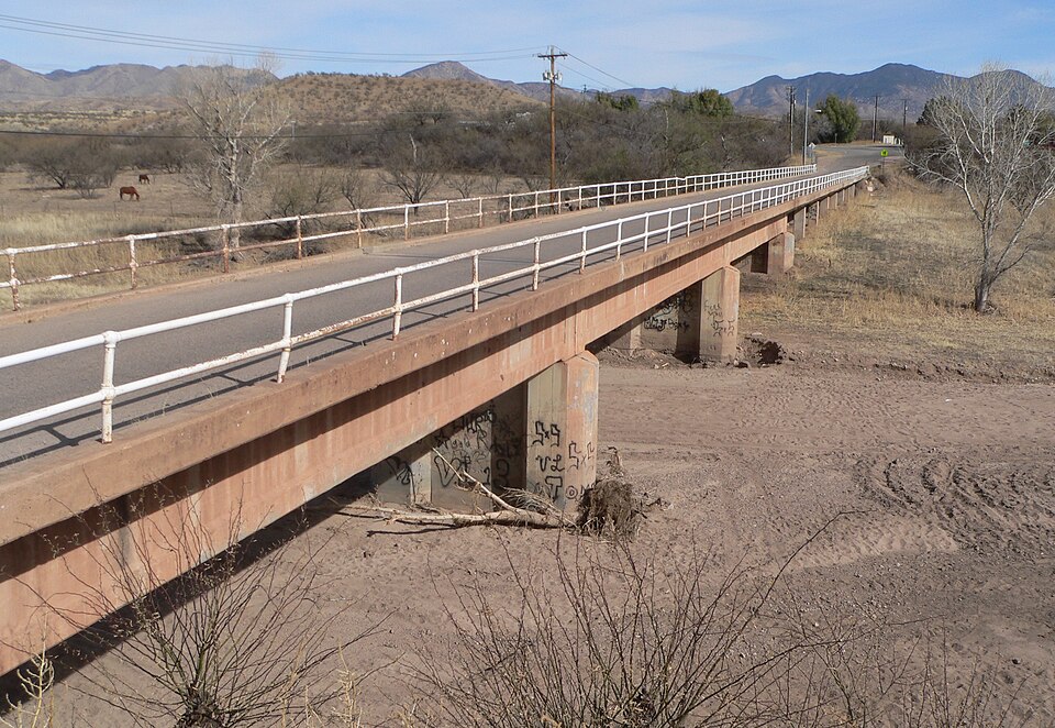 Photograph of Santa Cruz Bridge No. 1
