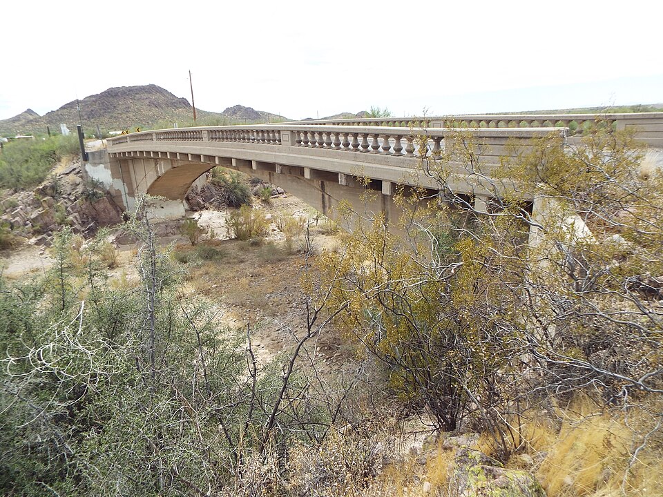 Photograph of Queen Creek Bridge