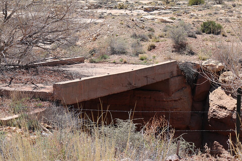 Photograph of Old Jack's Canyon Bridge