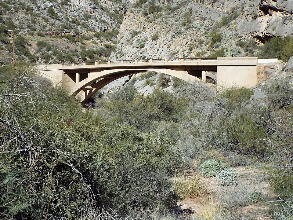 Photograph of Queen Creek Bridge