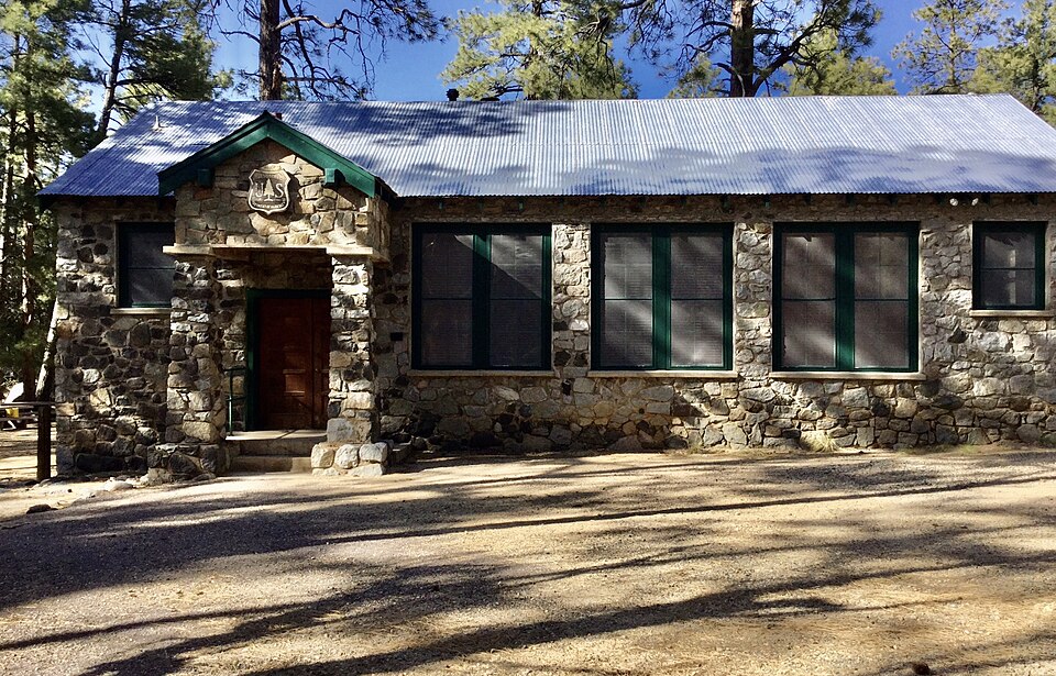 Photograph of Groom Creek School