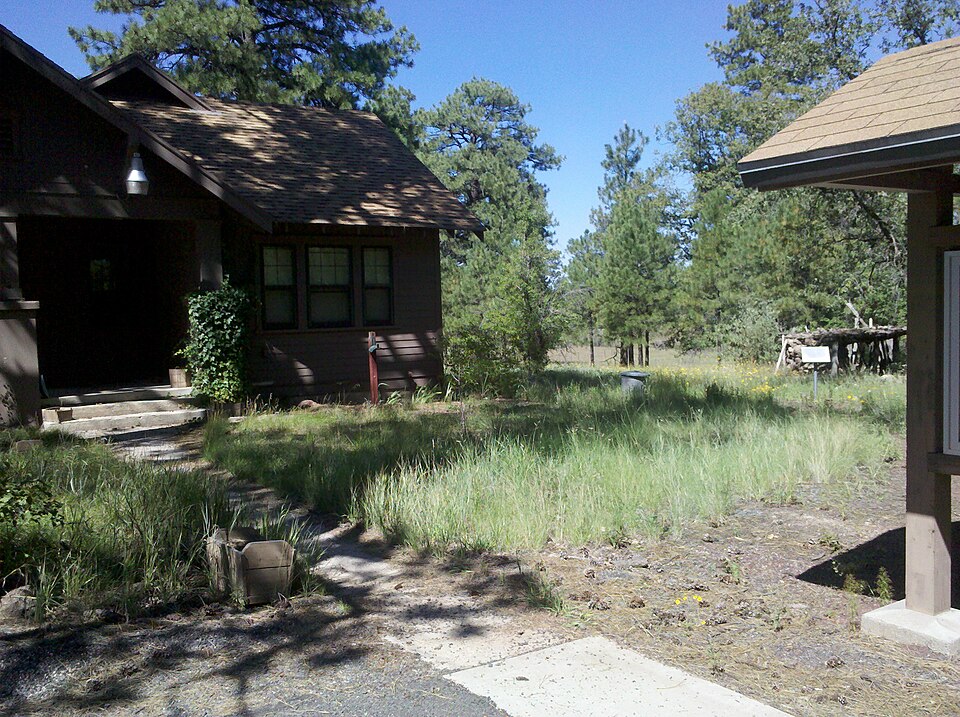 Photograph of Camp Clover Ranger Station