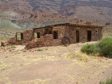 Photograph of Lee's Ferry and Lonely Dell Ranch