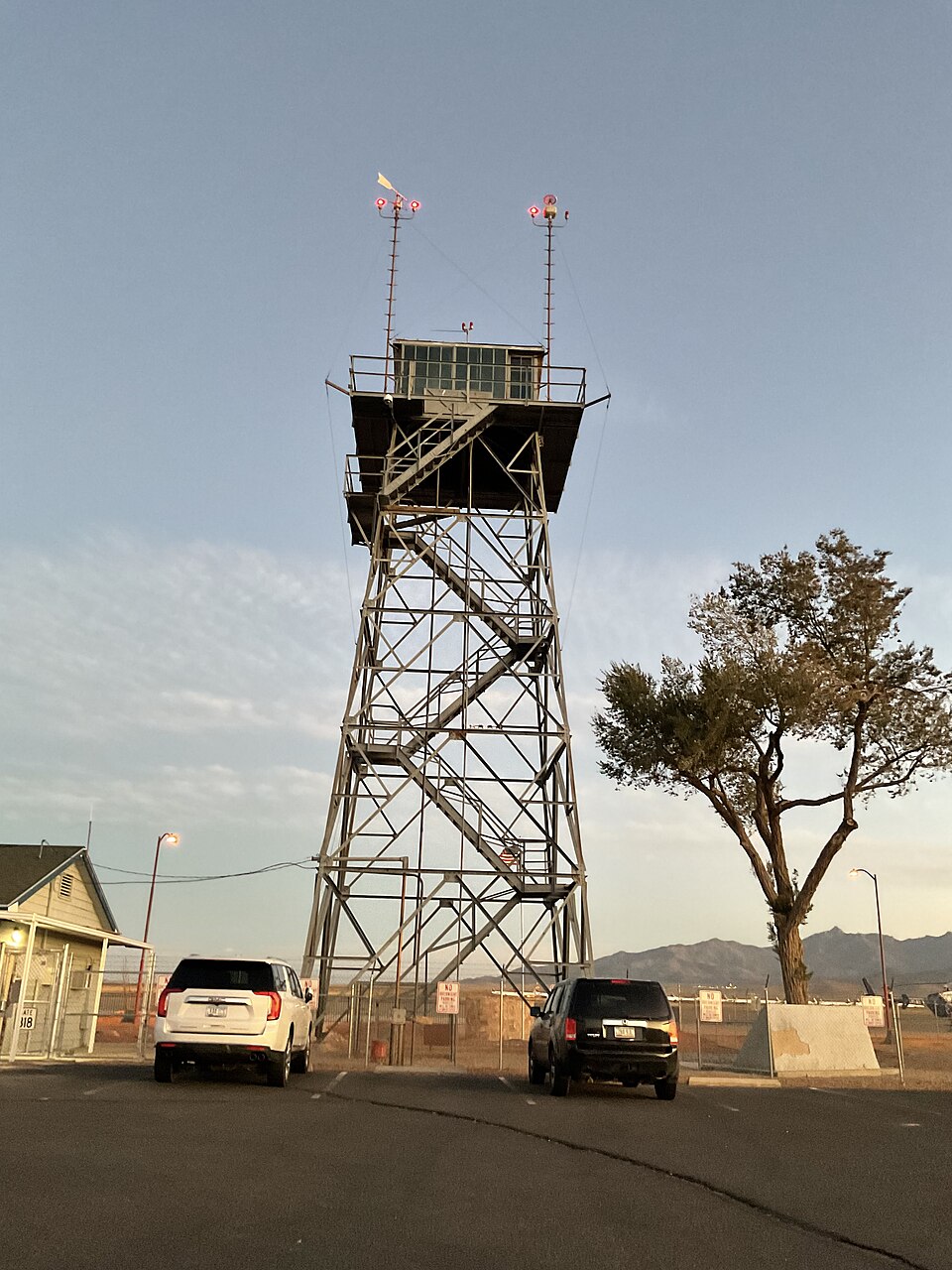 Photograph of Kingman Army Air Forces Flexible Gunnery School Radio Tower