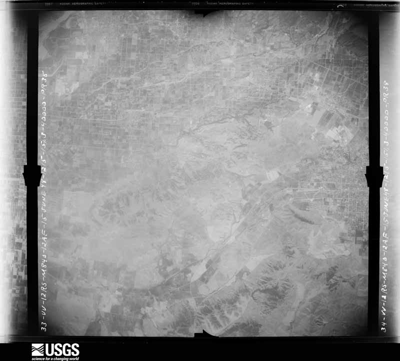 U.S. Geological Survey aerial photograph, 1948-06-15, scale 1:88272