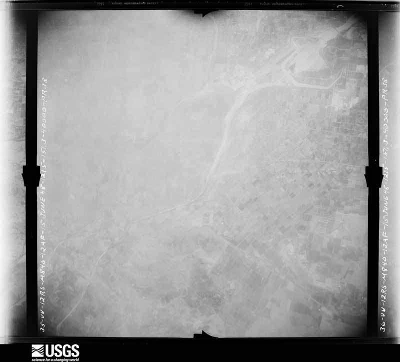 U.S. Geological Survey aerial photograph, 1948-06-15, scale 1:88272