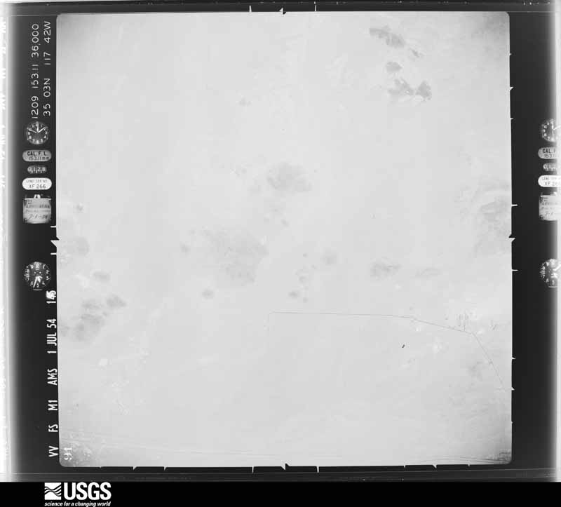 U.S. Geological Survey aerial photograph, 1954-07-01, scale 1:63000