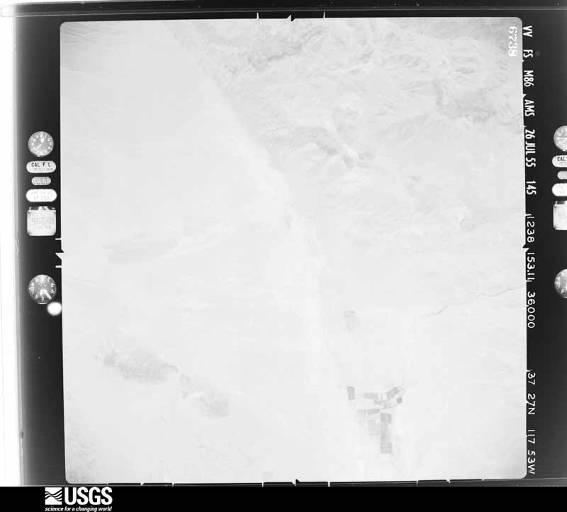 U.S. Geological Survey aerial photograph, 1955-07-26, scale 1:63000