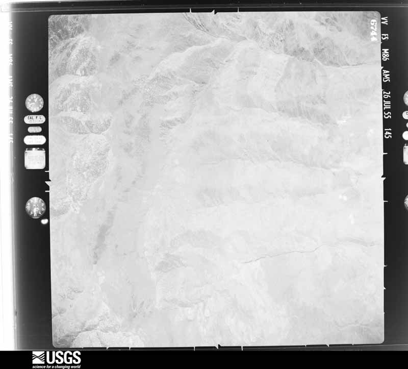 U.S. Geological Survey aerial photograph, 1955-07-26, scale 1:63000