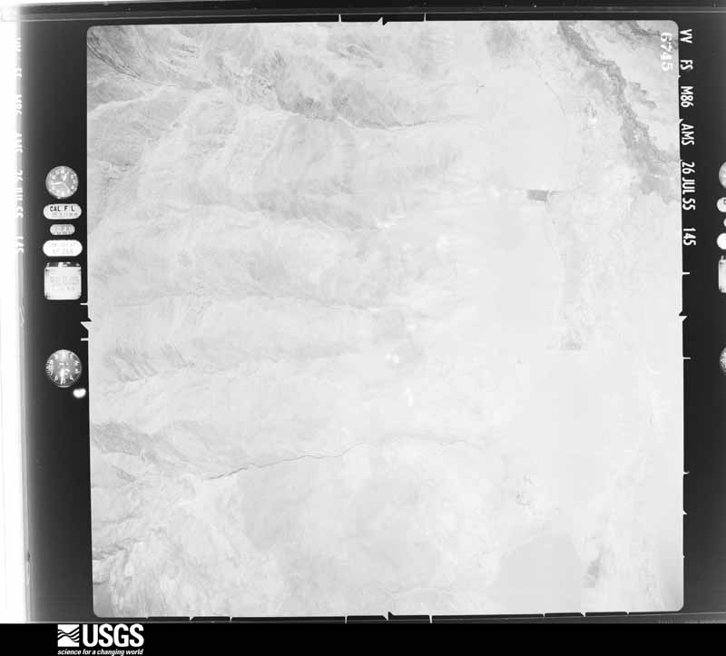U.S. Geological Survey aerial photograph, 1955-07-26, scale 1:63000