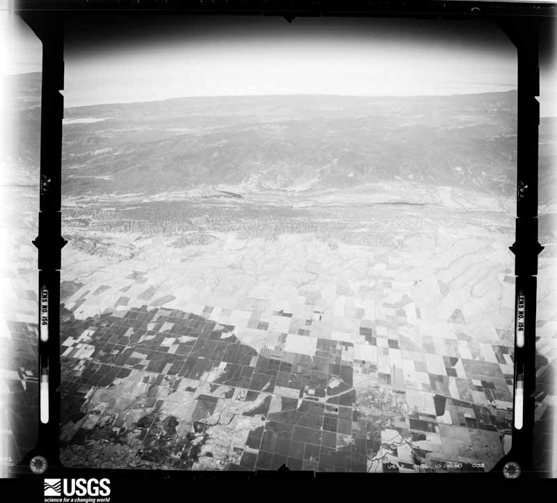 U.S. Geological Survey aerial photograph, 1968-07-01, scale 1:122000