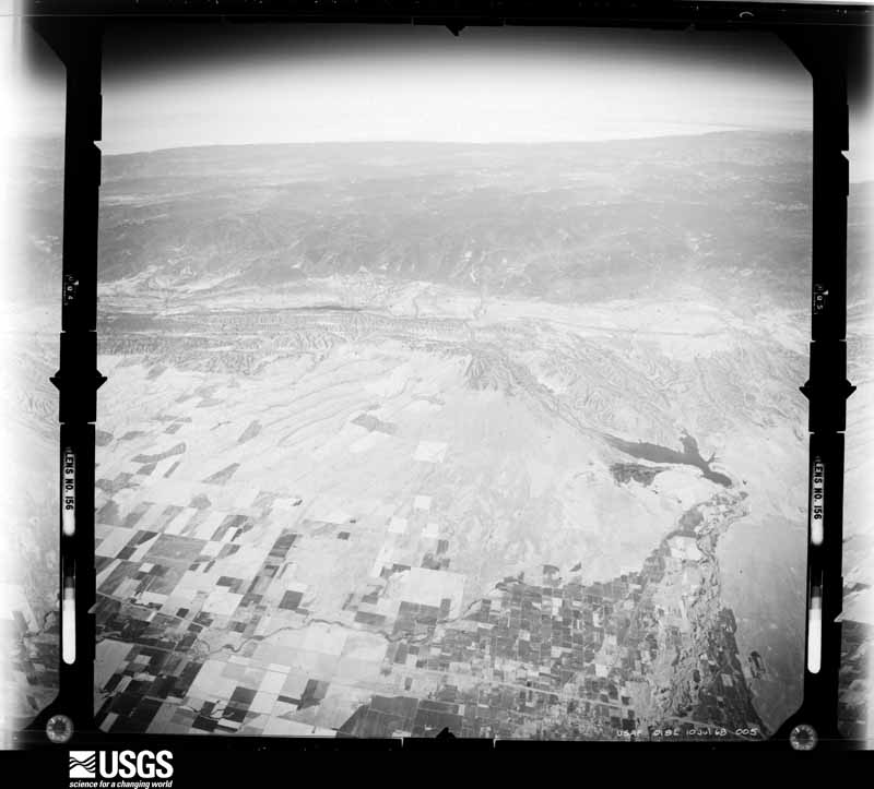 U.S. Geological Survey aerial photograph, 1968-07-01, scale 1:122000