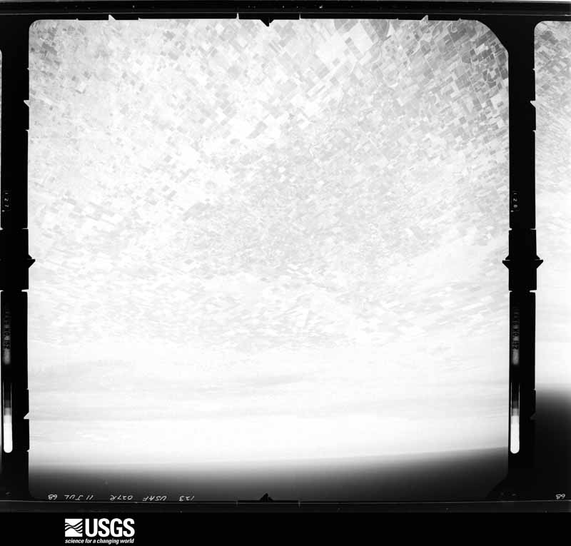 U.S. Geological Survey aerial photograph, 1968-07-01, scale 1:148000