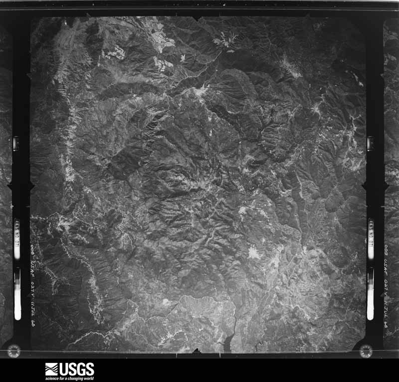 U.S. Geological Survey aerial photograph, 1968-07-01, scale 1:148000