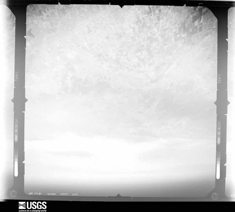 U.S. Geological Survey aerial photograph, 1968-07-01, scale 1:136000
