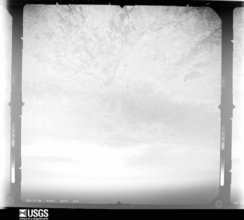 U.S. Geological Survey aerial photograph, 1968-07-01, scale 1:136000