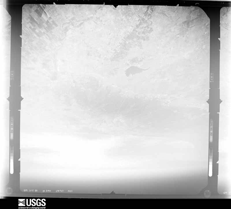 U.S. Geological Survey aerial photograph, 1968-07-01, scale 1:136000