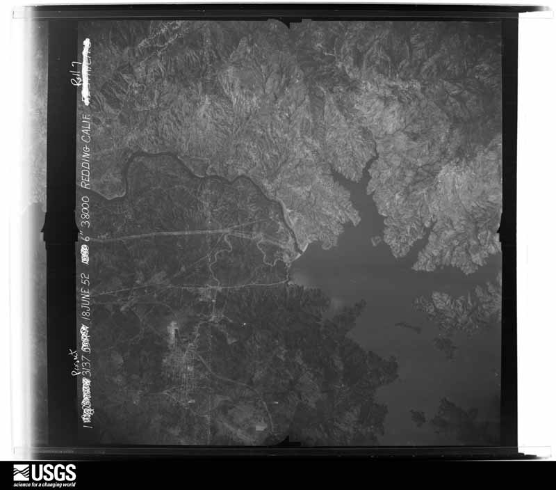 U.S. Geological Survey aerial photograph, 1952-06-18, scale 1:72557