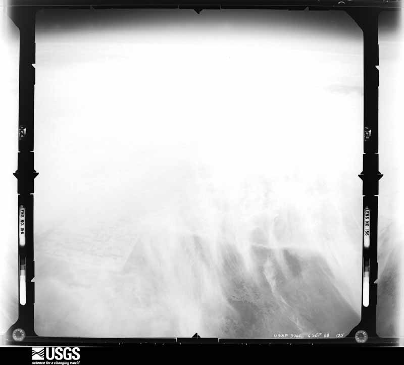 U.S. Geological Survey aerial photograph, 1968-06-01, scale 1:142000