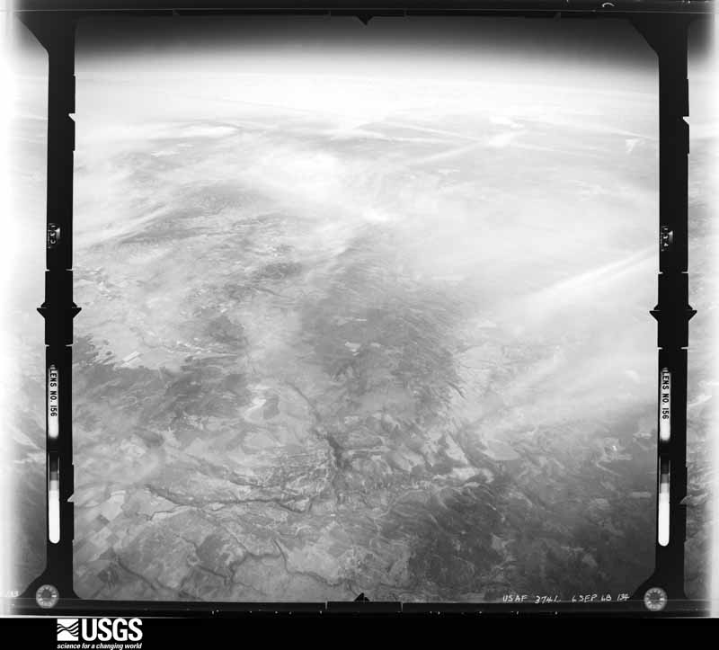 U.S. Geological Survey aerial photograph, 1968-06-01, scale 1:142000