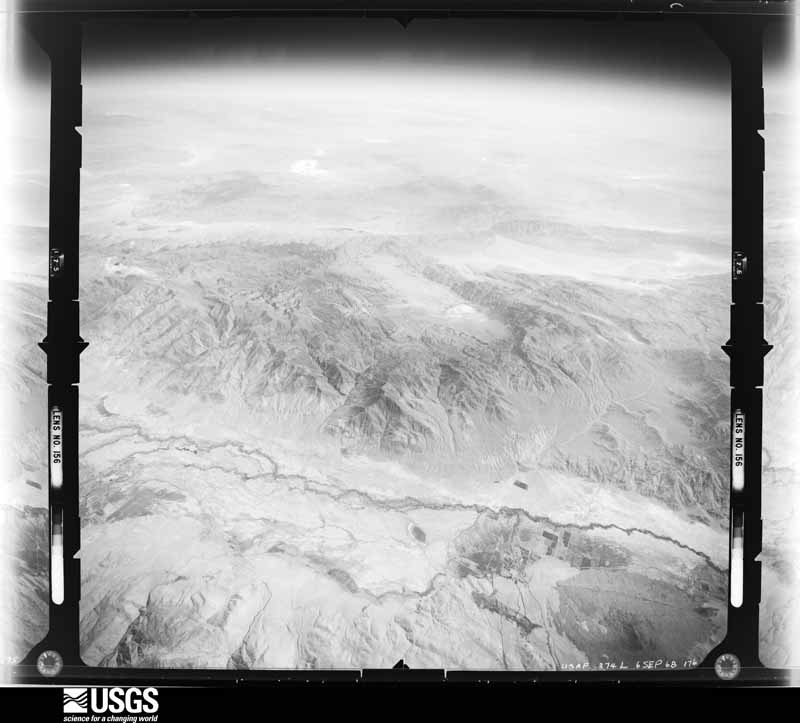 U.S. Geological Survey aerial photograph, 1968-06-01, scale 1:142000