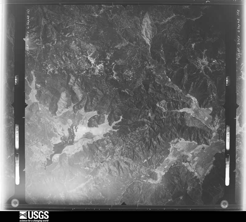 U.S. Geological Survey aerial photograph, 1968-06-01, scale 1:142000
