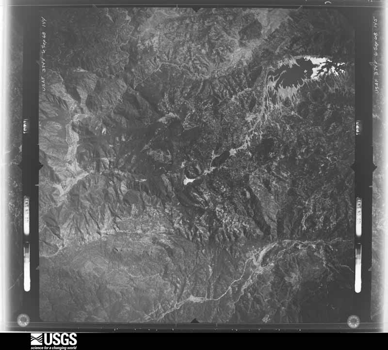 U.S. Geological Survey aerial photograph, 1968-06-01, scale 1:142000