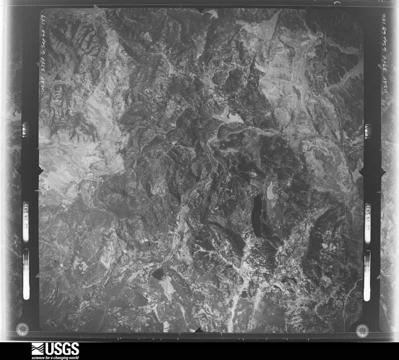 U.S. Geological Survey aerial photograph, 1968-06-01, scale 1:142000