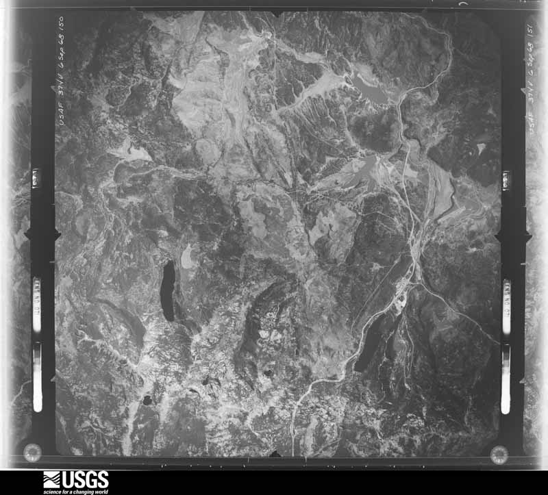 U.S. Geological Survey aerial photograph, 1968-06-01, scale 1:142000