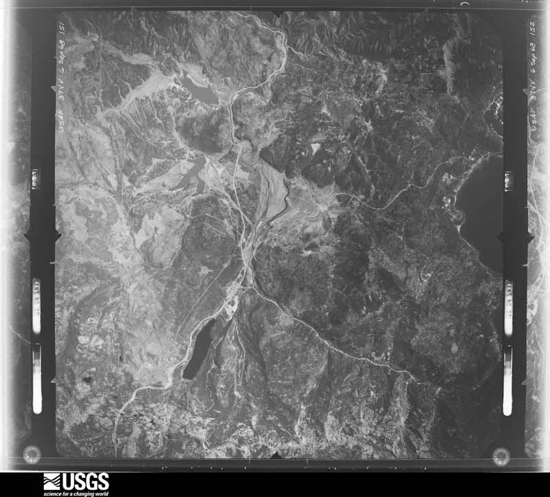 U.S. Geological Survey aerial photograph, 1968-06-01, scale 1:142000