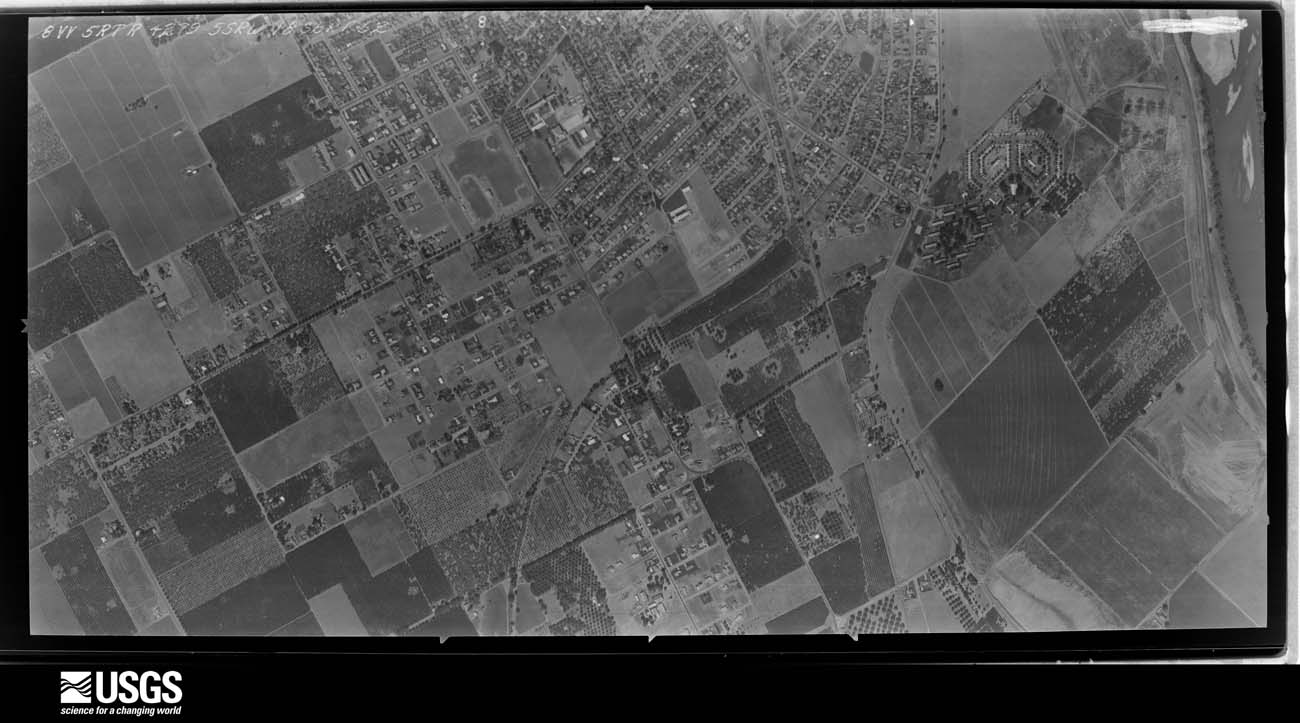 U.S. Geological Survey aerial photograph, 1952-09-18, scale 1:12441