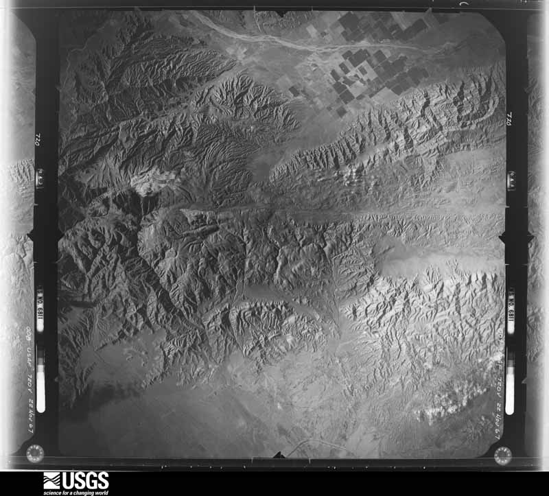 U.S. Geological Survey aerial photograph, 1967-11-01, scale 1:149000