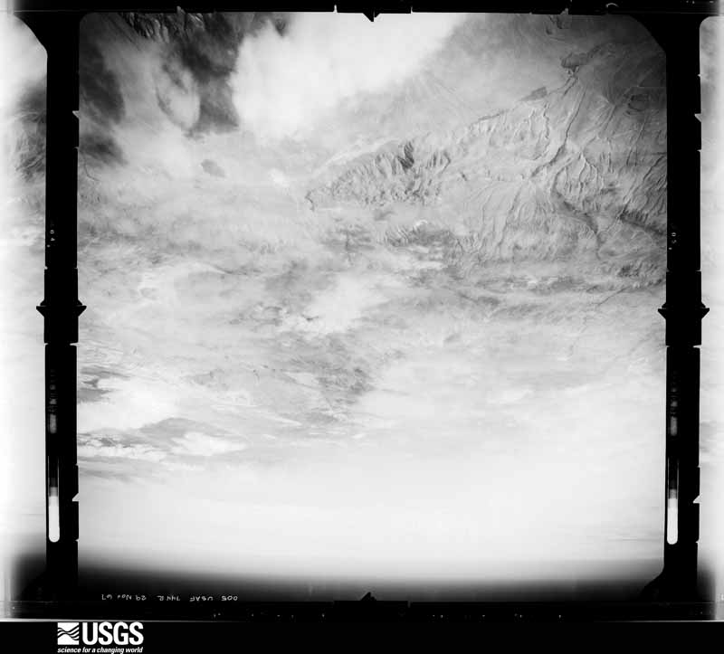 U.S. Geological Survey aerial photograph, 1967-11-01, scale 1:131000