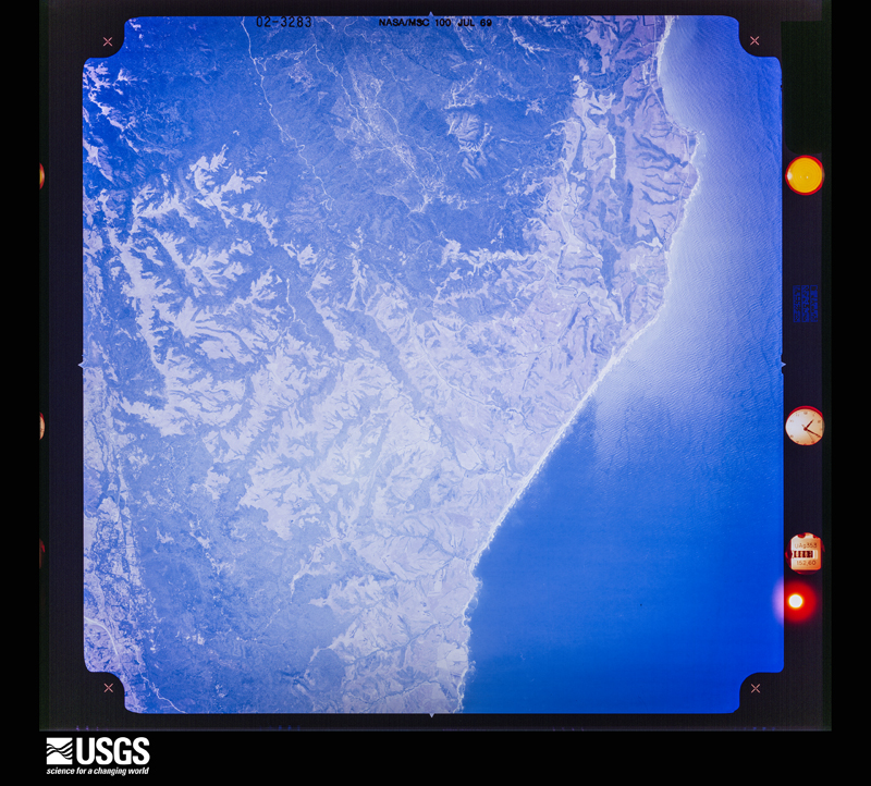 U.S. Geological Survey aerial photograph, 1969-07-17, scale 1:120344