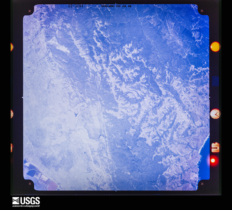 U.S. Geological Survey aerial photograph, 1969-07-17, scale 1:120344