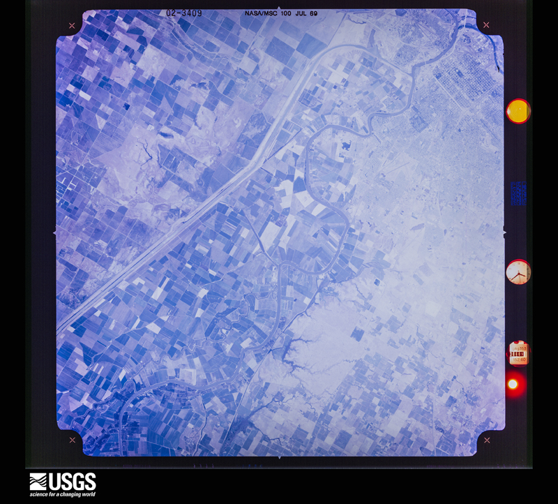 U.S. Geological Survey aerial photograph, 1969-07-17, scale 1:123316