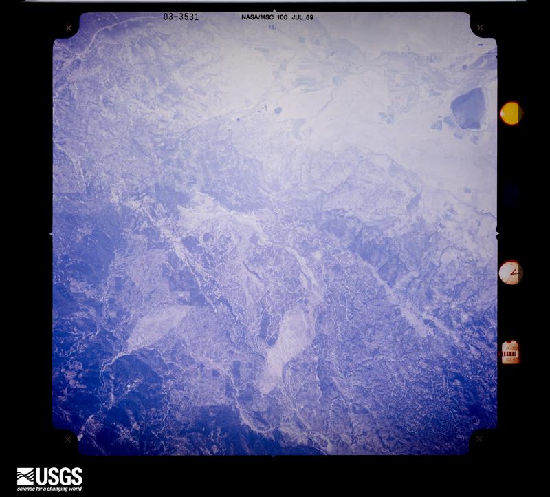 U.S. Geological Survey aerial photograph, 1969-07-18, scale 1:116653