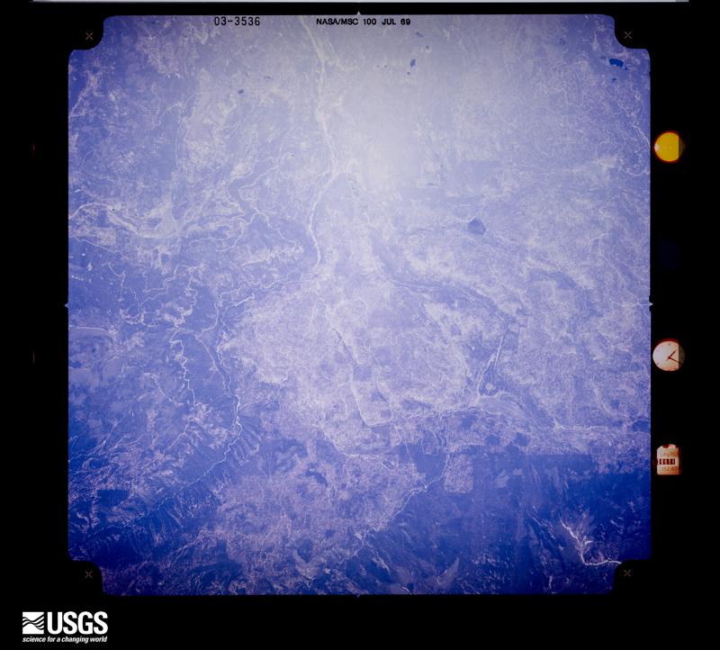 U.S. Geological Survey aerial photograph, 1969-07-18, scale 1:116653