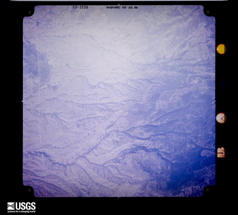U.S. Geological Survey aerial photograph, 1969-07-18, scale 1:116653